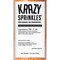 Krazy Sprinkles - Light Orange Pearl Mini Beads (1/2 Cup, 1x Jar) for Cakes, Ice Cream & Cookies